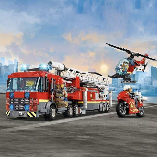 レゴ(LEGO) シティ レゴシティの消防隊 60216 ブロック おもちゃ ...